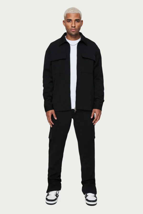 The Couture Club Twinsets-Technical Rib Smart Cargos