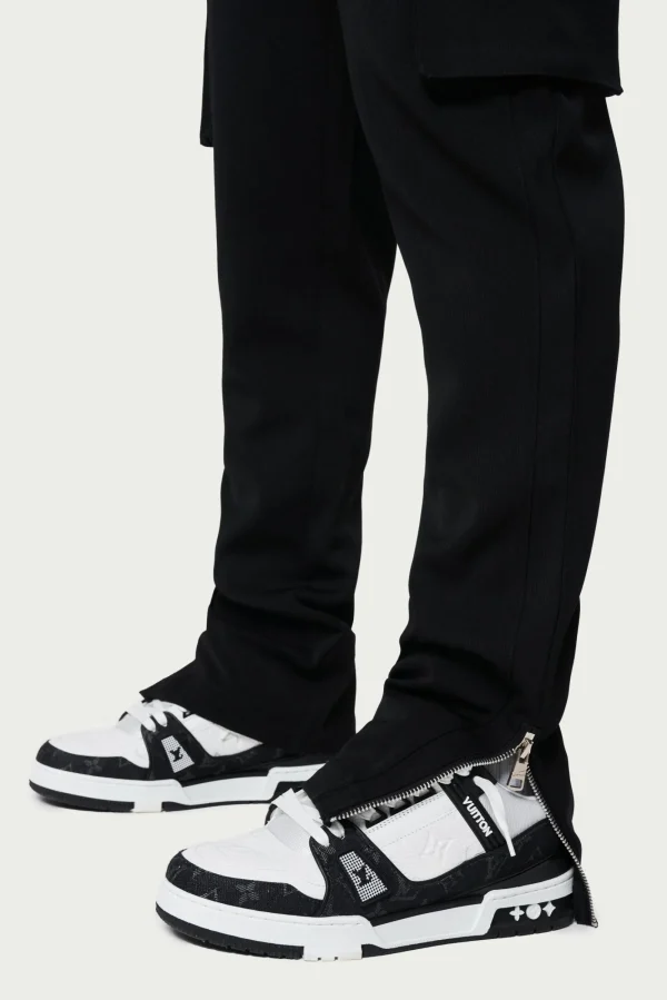 The Couture Club Twinsets-Technical Rib Smart Cargos