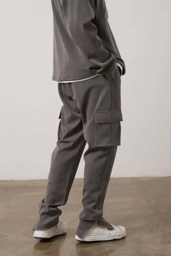 The Couture Club Twinsets-Technical Rib Smart Cargos
