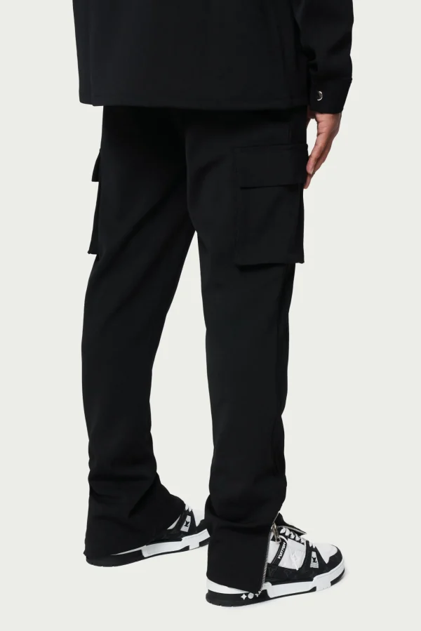The Couture Club Twinsets-Technical Rib Smart Cargos
