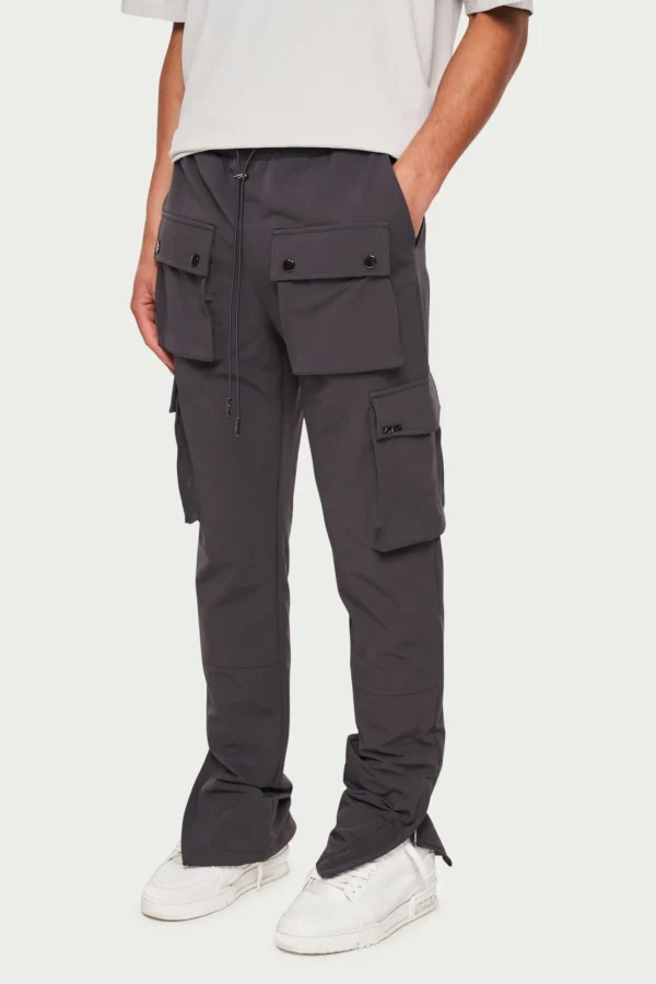 The Couture Club Cargo Pants-Technical Stretch Zip Cargo Pants
