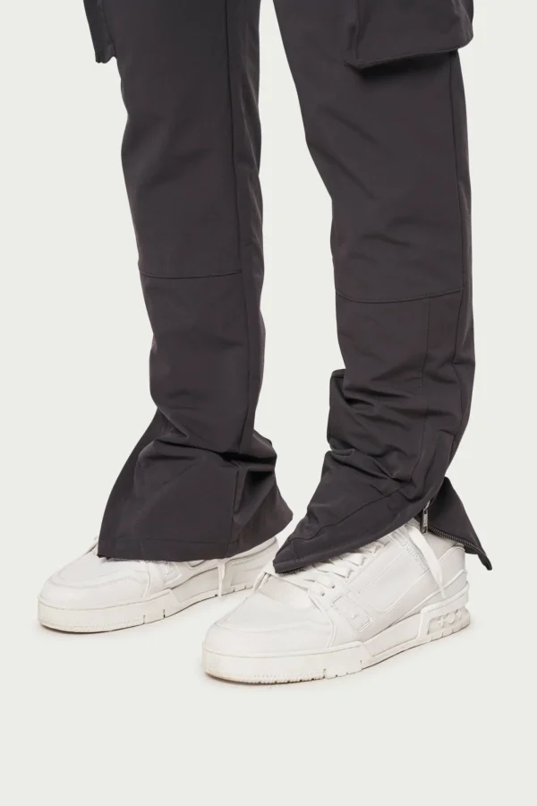 The Couture Club Cargo Pants-Technical Stretch Zip Cargo Pants