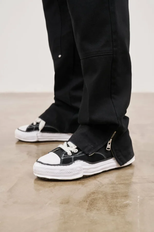 The Couture Club Twinsets-Twill Rivet Detail Carpenter Pant