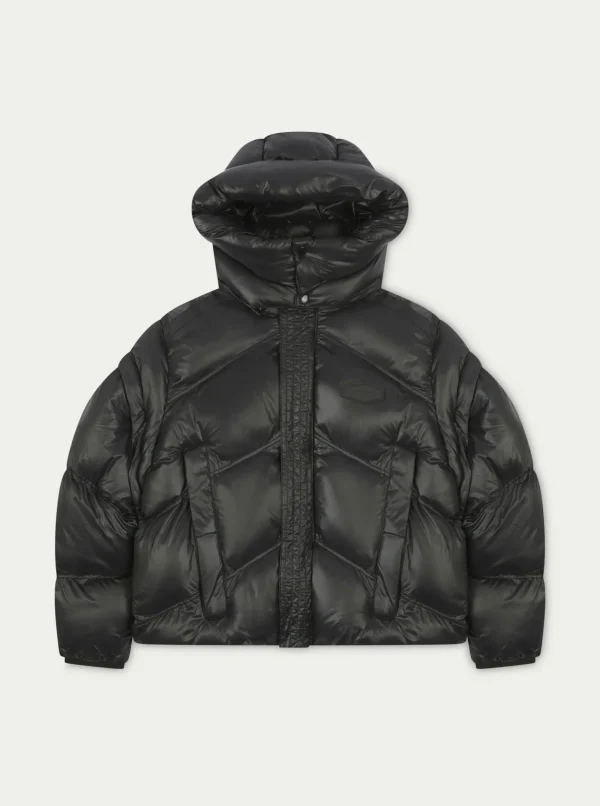 The Couture Club Coats & Jackets-Zipper Sleeve Detail Puffer