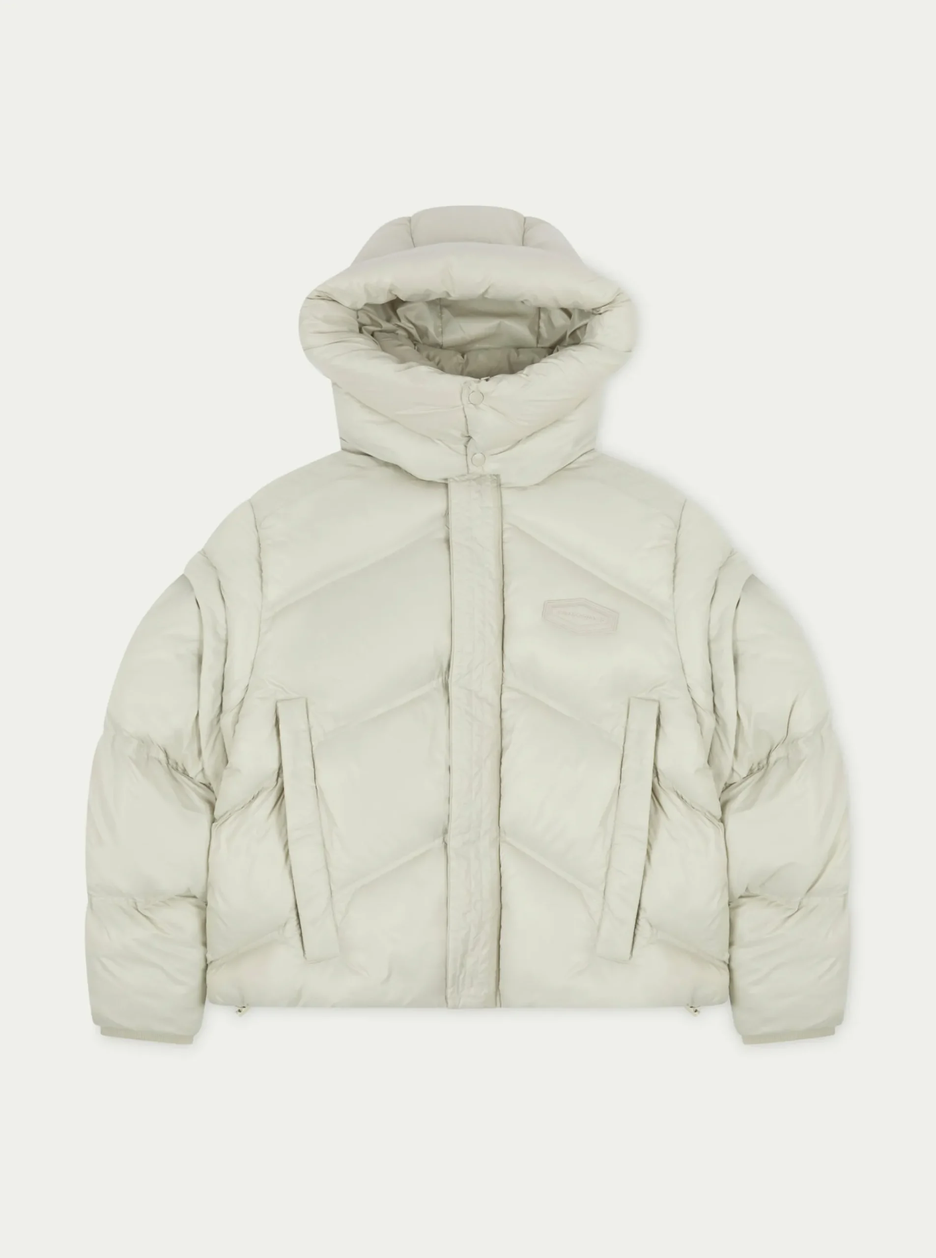 zipper_sleeve_detail_puff_0.webp The Couture Club Coats & Jackets-Zipper Sleeve Detail Puffer