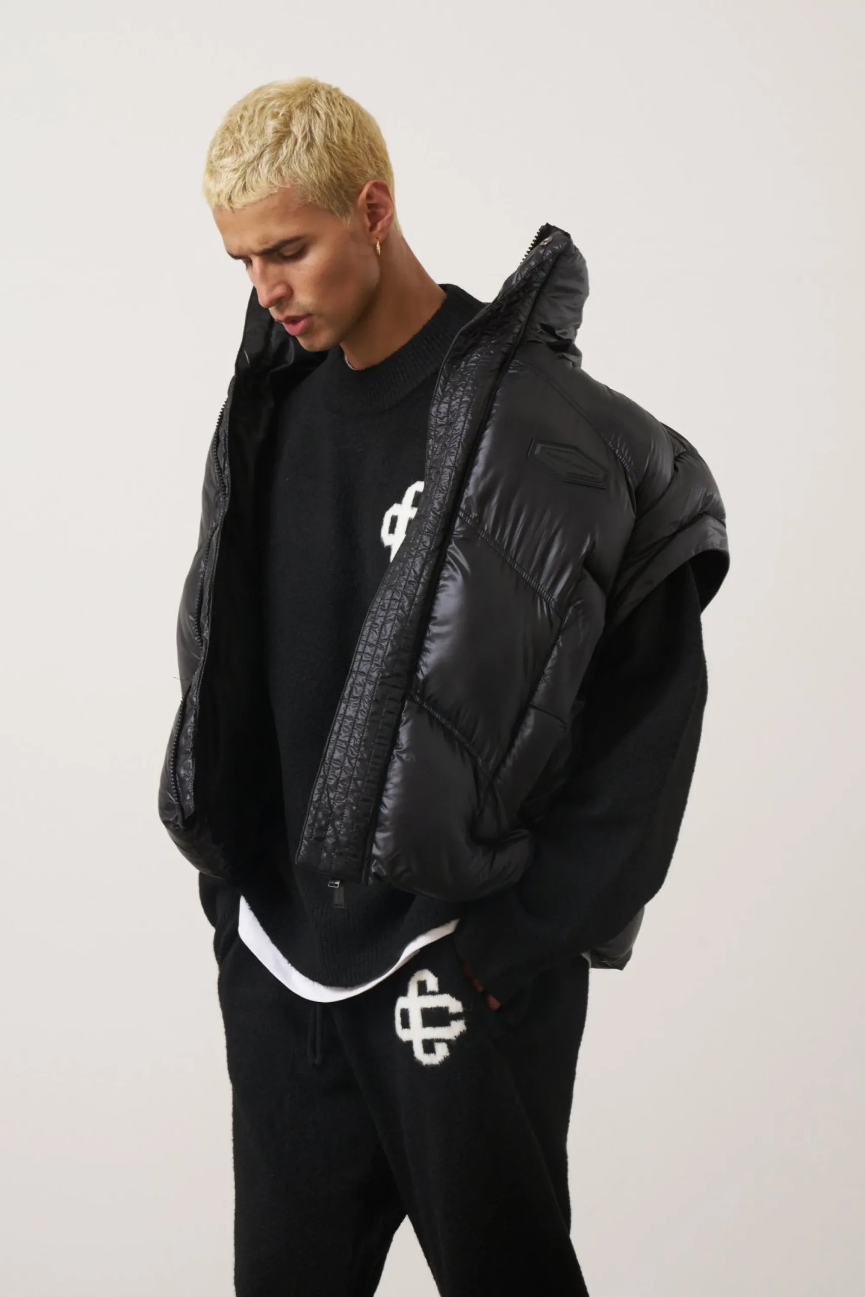 zipper_sleeve_detail_puff_4-1.webp The Couture Club Coats & Jackets-Zipper Sleeve Detail Puffer